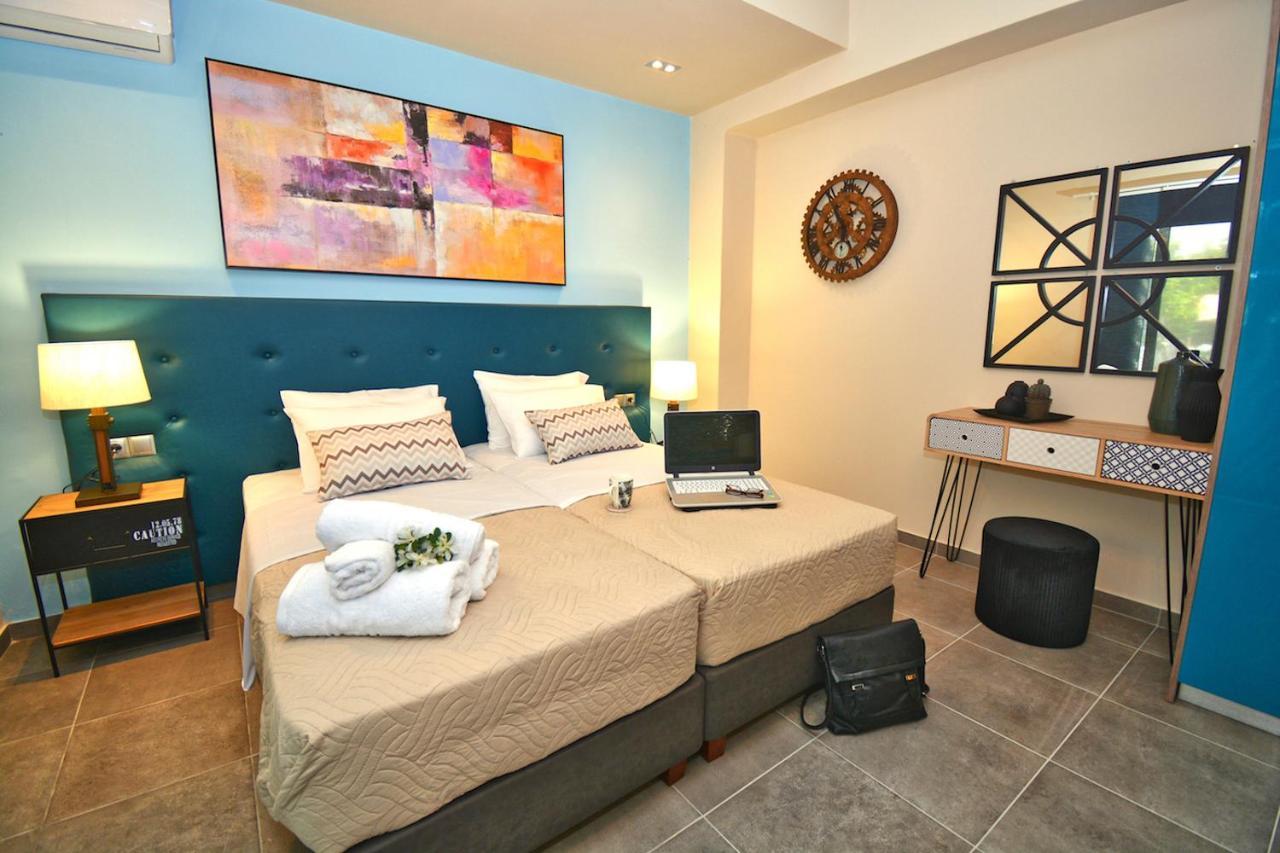 Villa Marinos Kavos Bagian luar foto